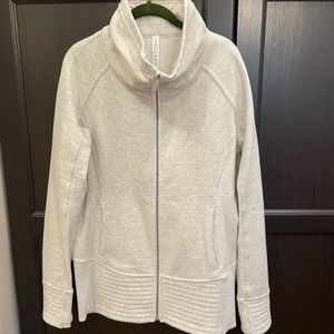 Lululemon zip long sleeve cotton soft jacket
